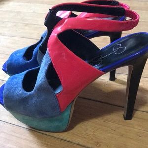 Jessica Simpson heels, NEVER WORN